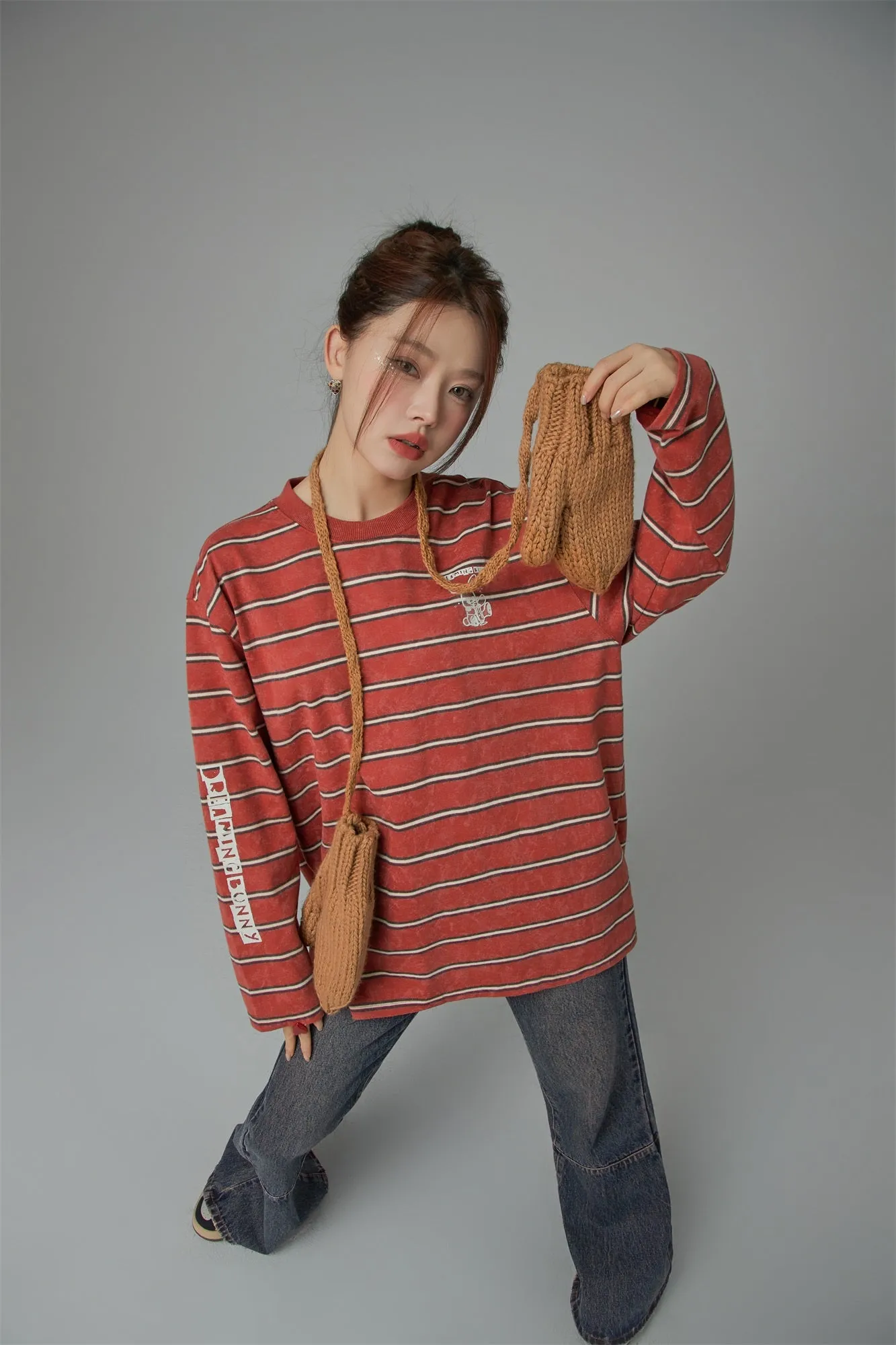 Backspin Striped Sweater
