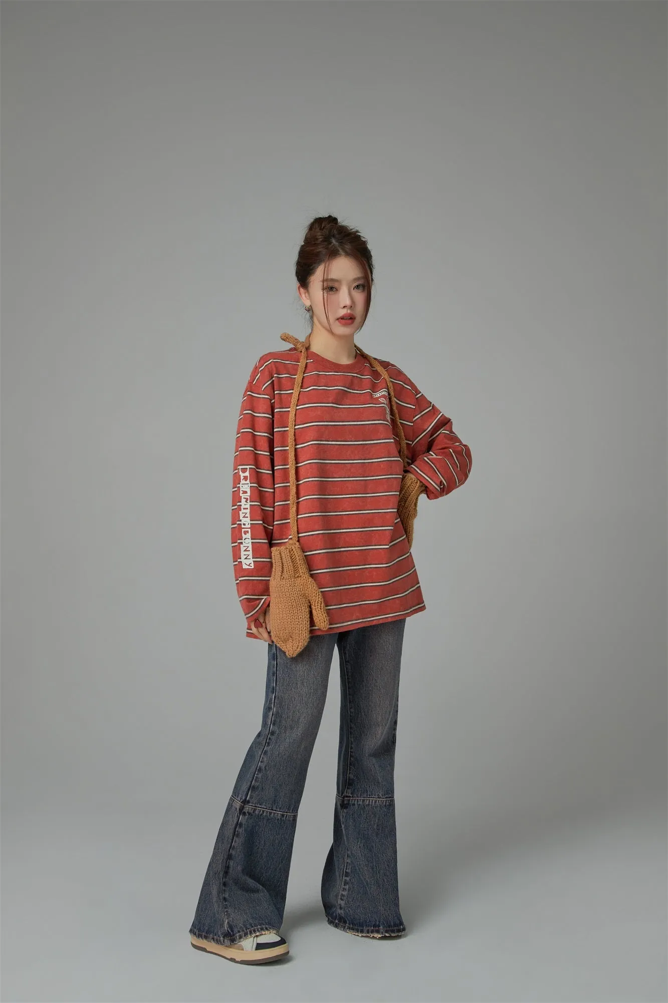 Backspin Striped Sweater