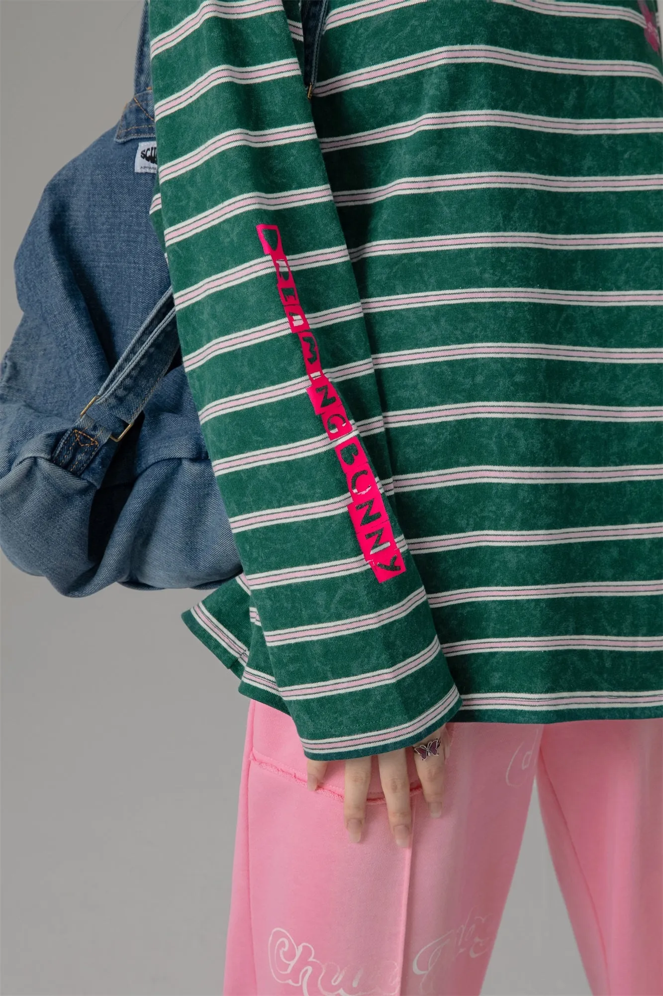 Backspin Striped Sweater
