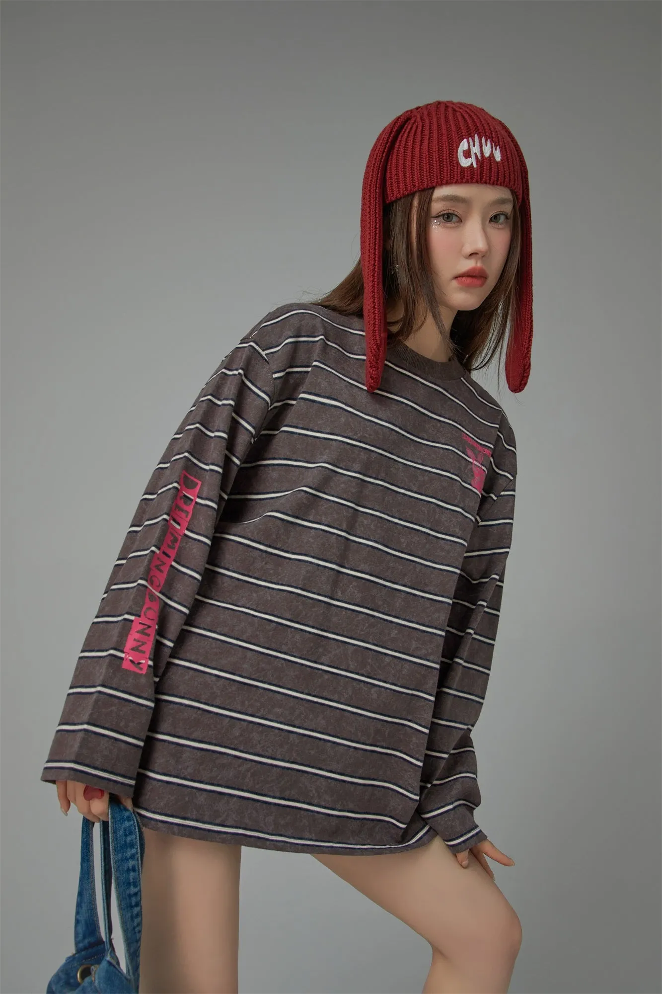 Backspin Striped Sweater