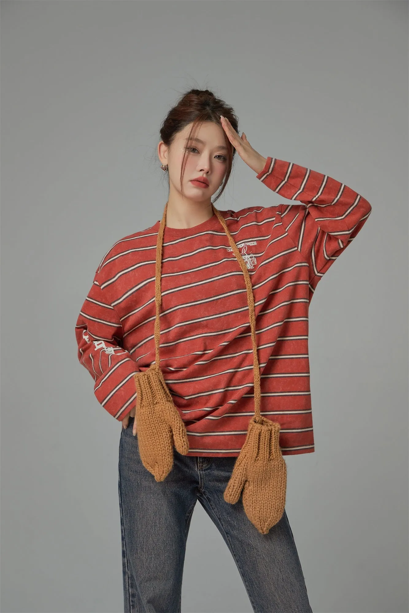 Backspin Striped Sweater