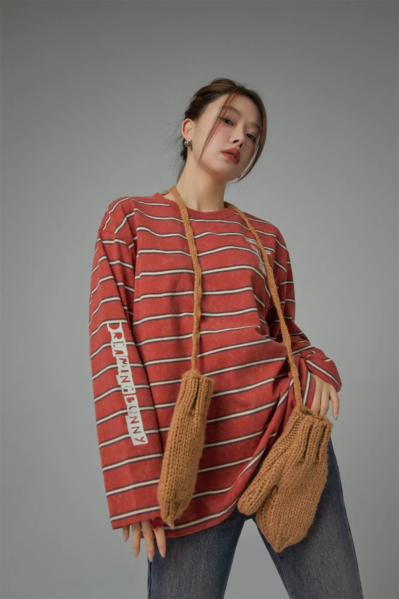 Backspin Striped Sweater