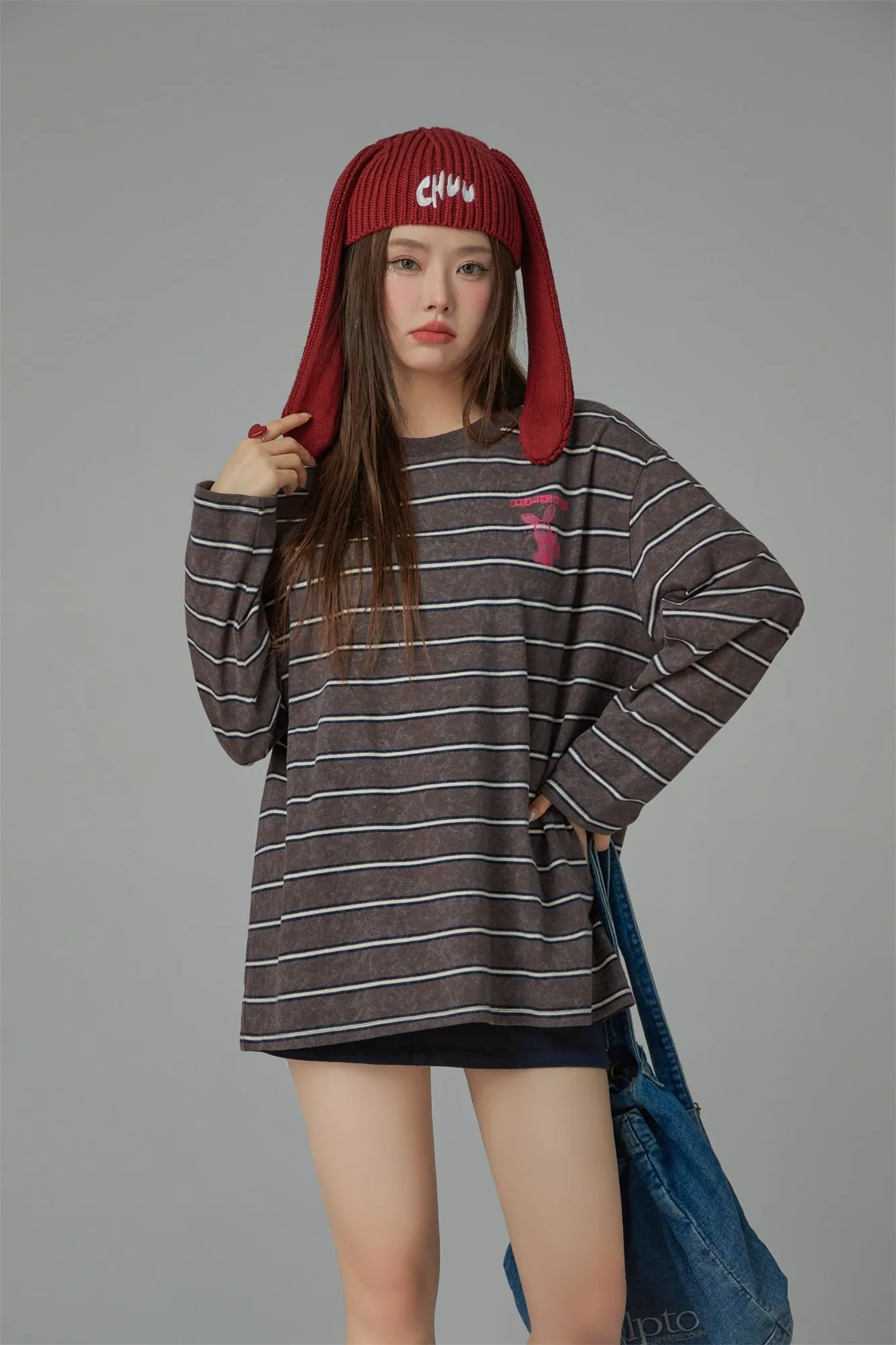 Backspin Striped Sweater