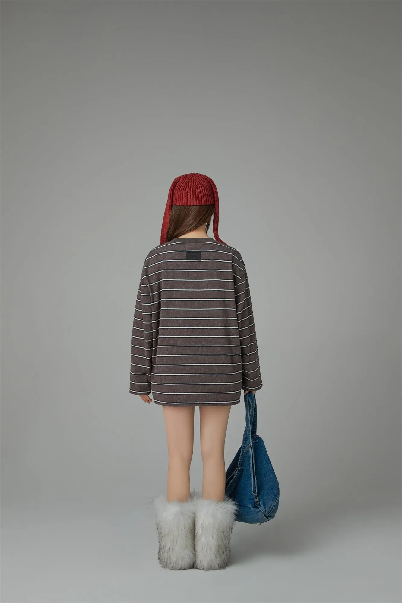 Backspin Striped Sweater