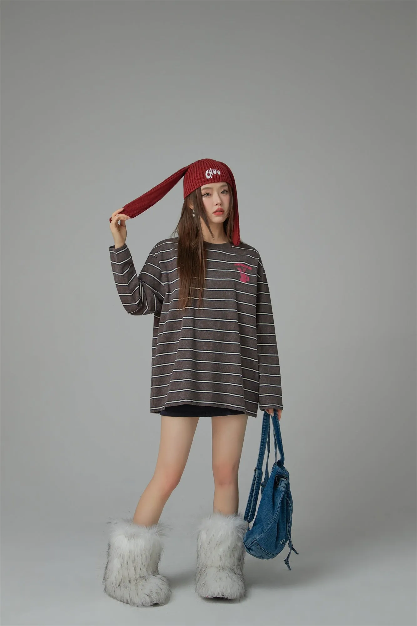 Backspin Striped Sweater
