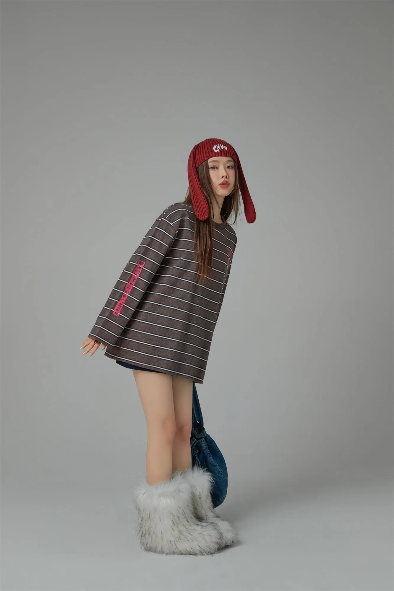Backspin Striped Sweater