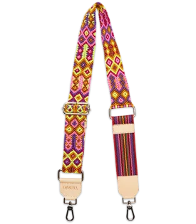 Bubbles Wide Woven Strap