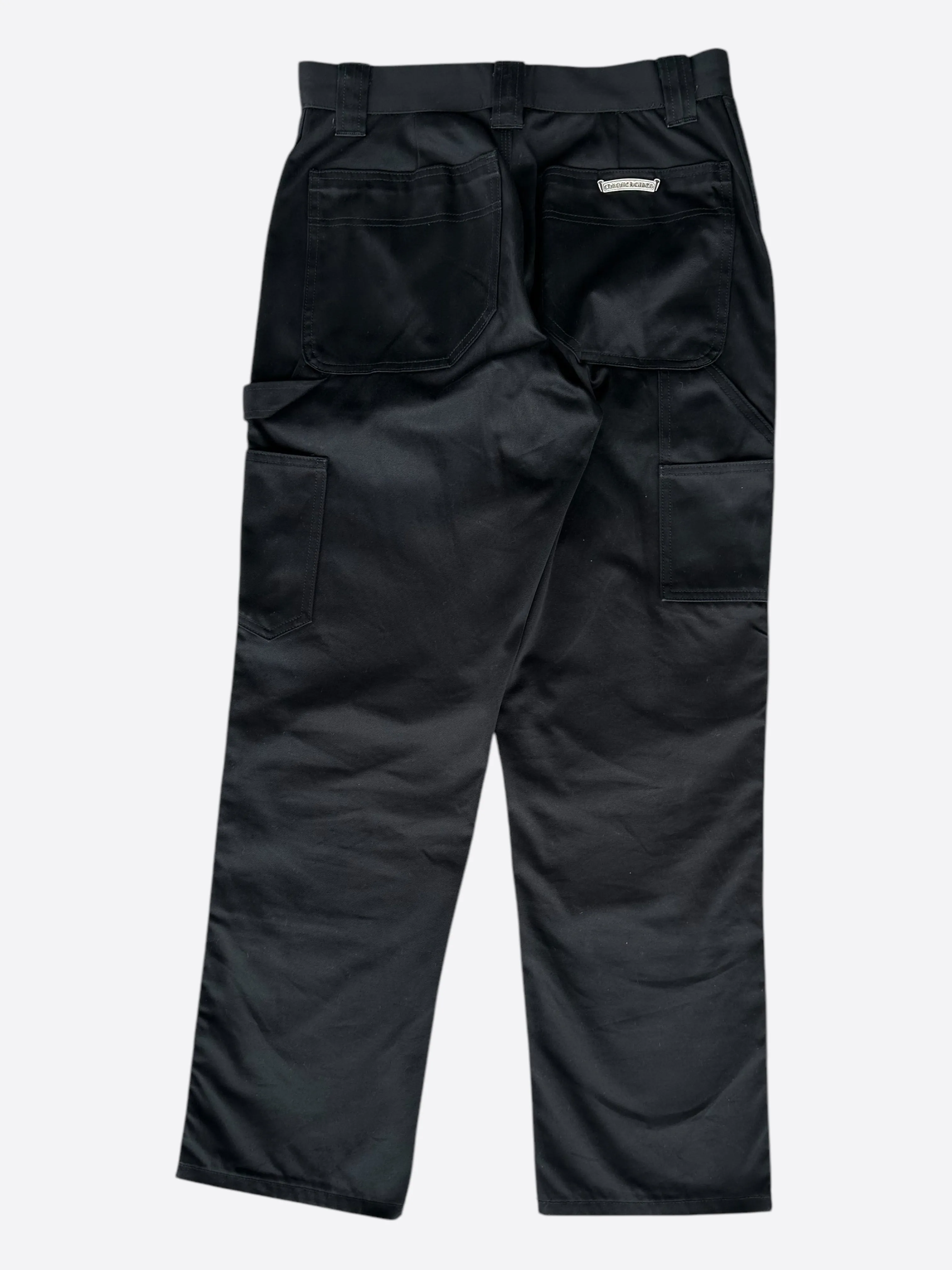 Chrome Hearts Black Carpenter Pants