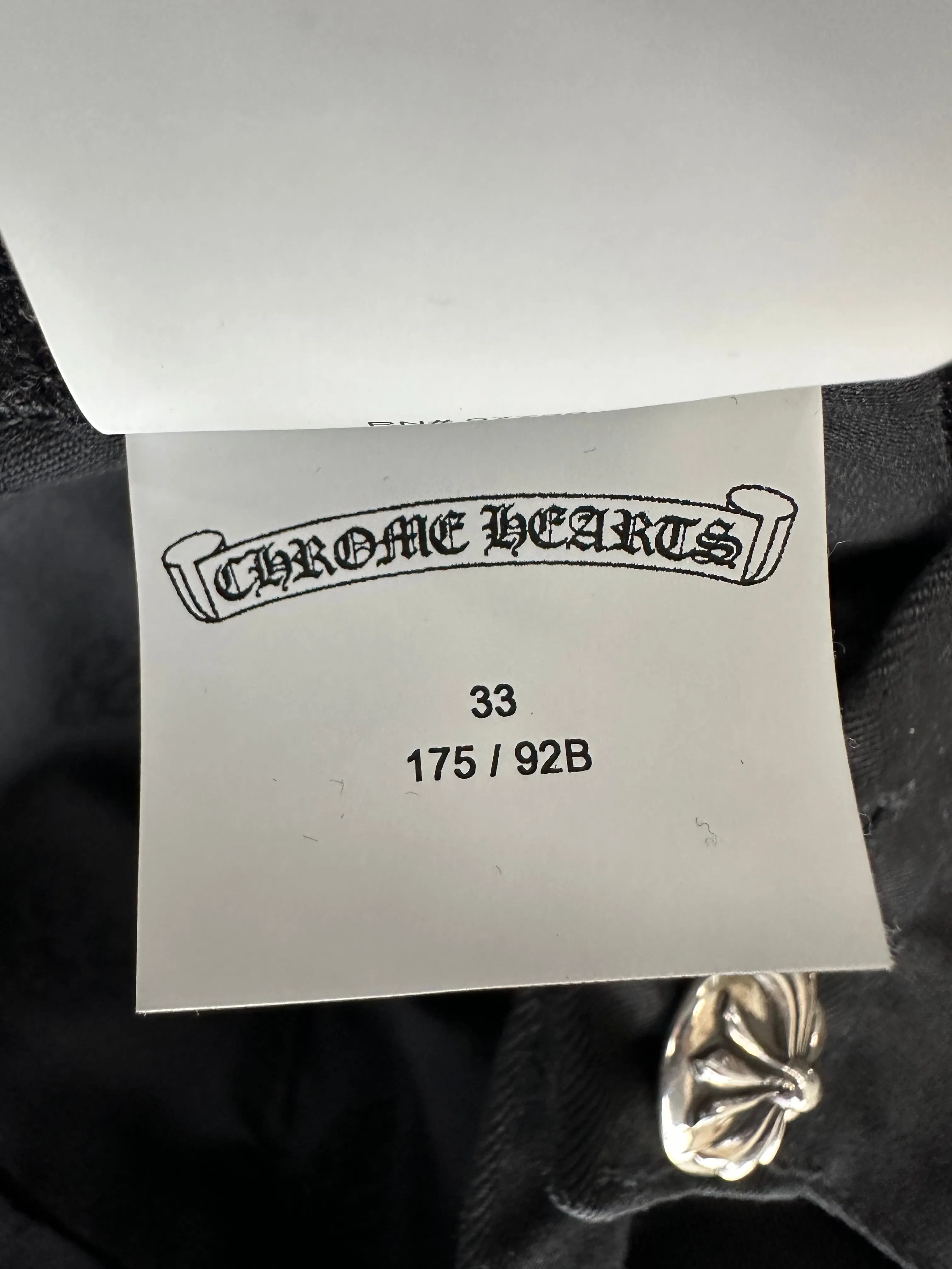 Chrome Hearts Black Carpenter Pants