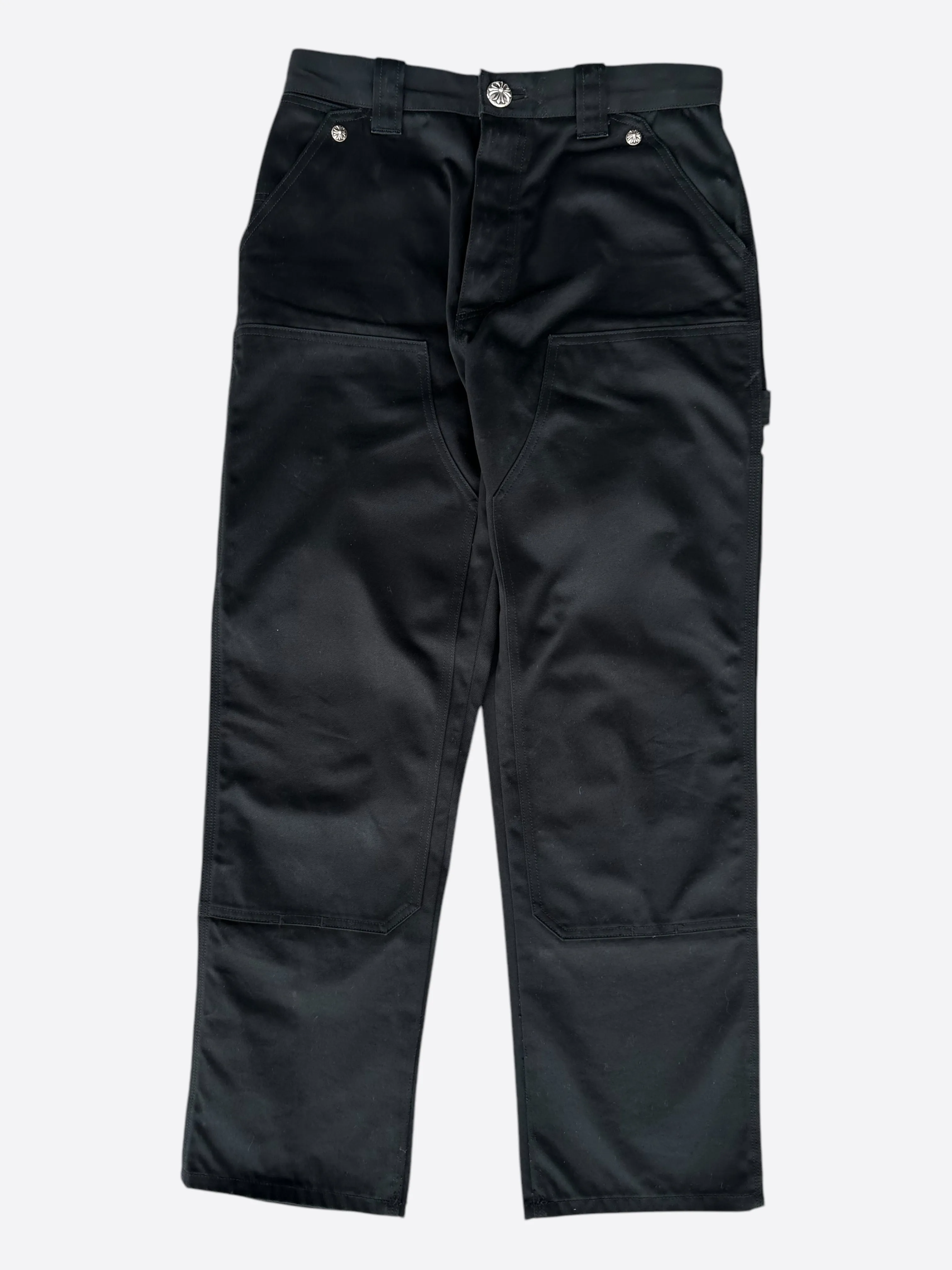 Chrome Hearts Black Carpenter Pants