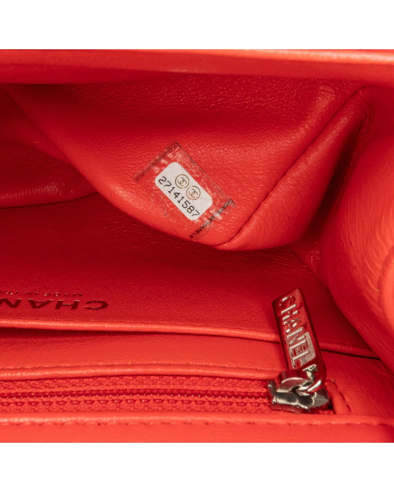 Classic Lambskin Square Flap Shoulder Bag