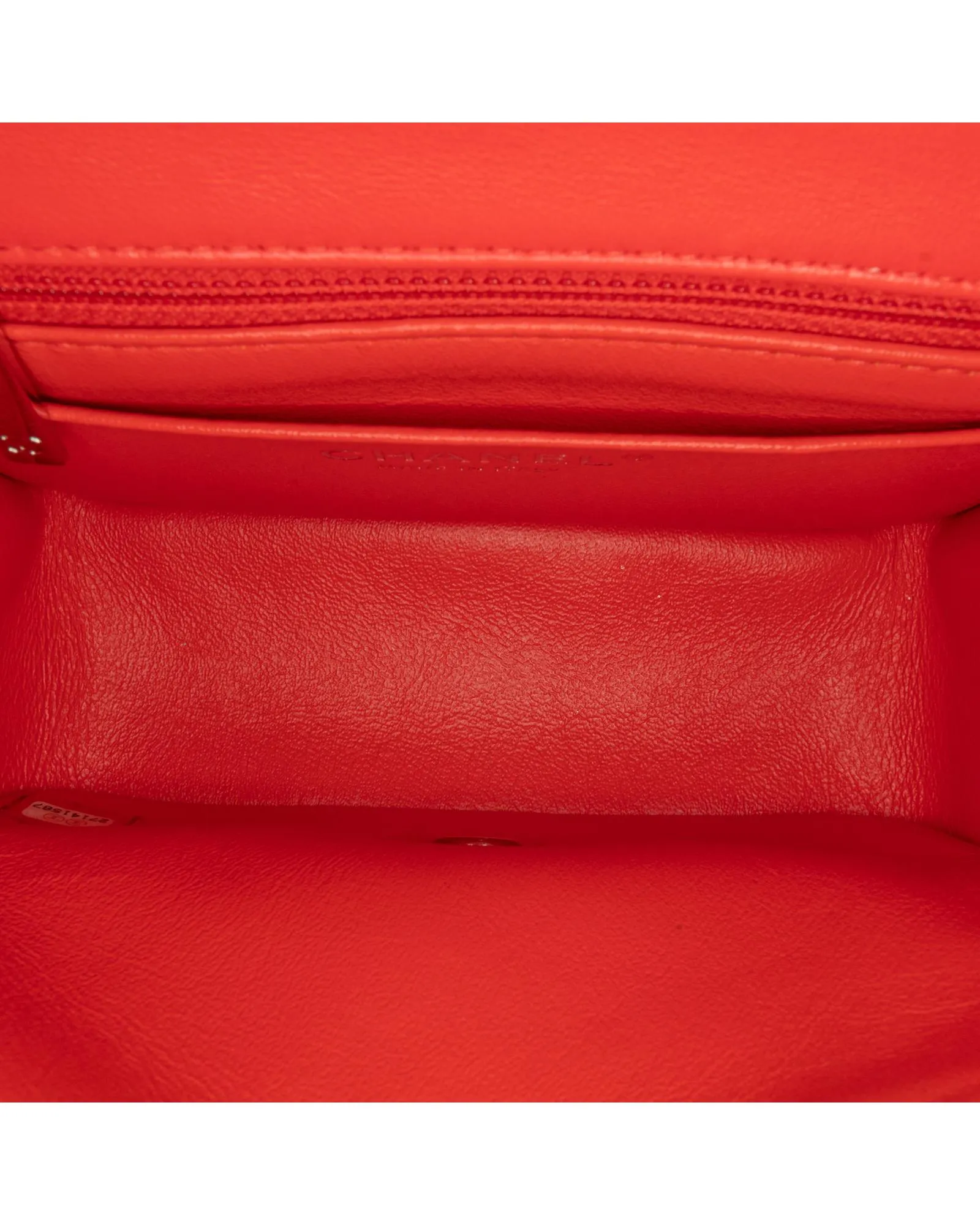Classic Lambskin Square Flap Shoulder Bag