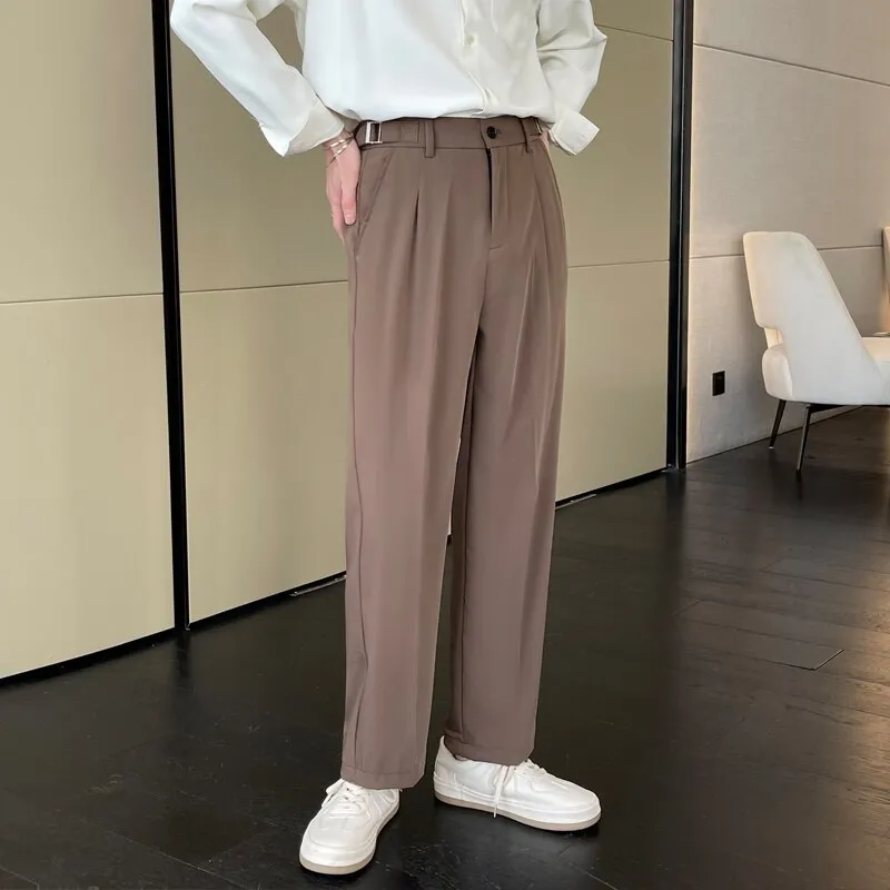 [Korean Style] 3 Colors Casual Straight Pants