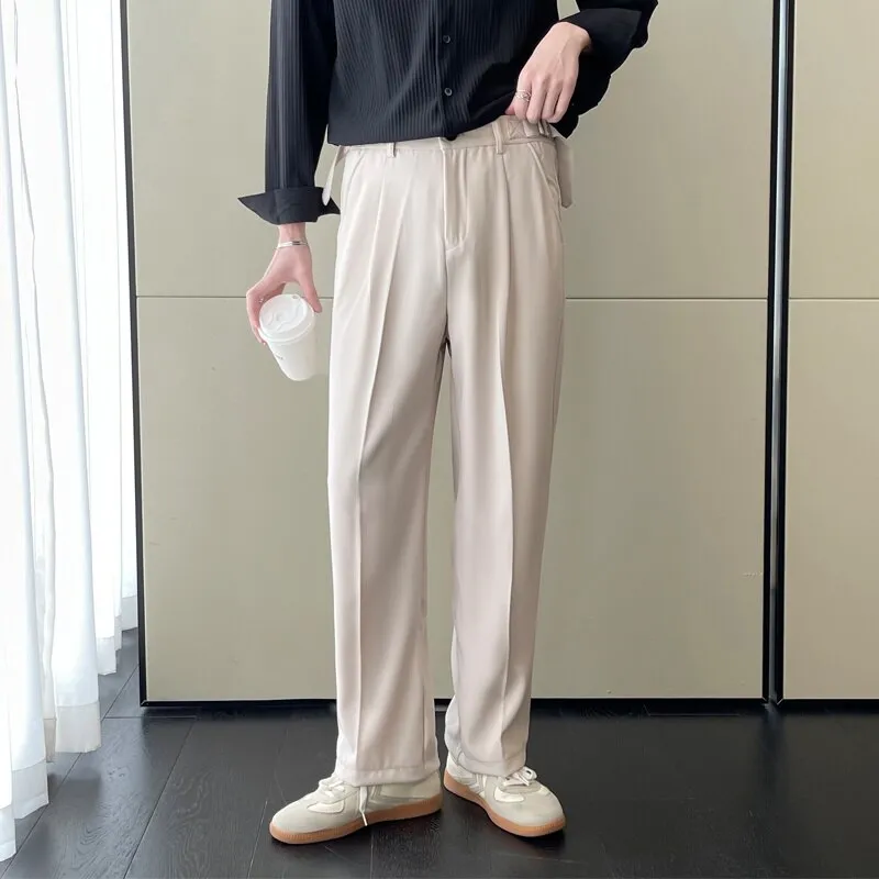 [Korean Style] 3 Colors Casual Straight Pants