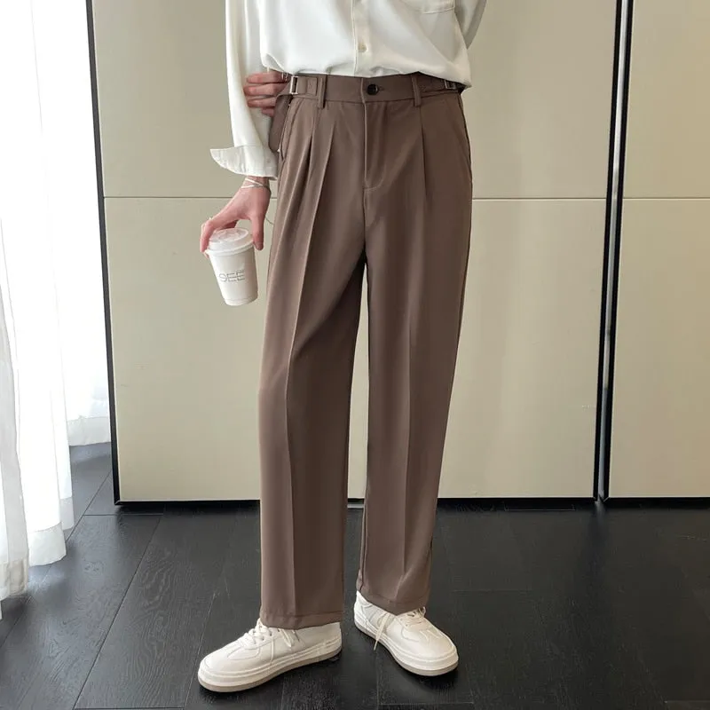 [Korean Style] 3 Colors Casual Straight Pants