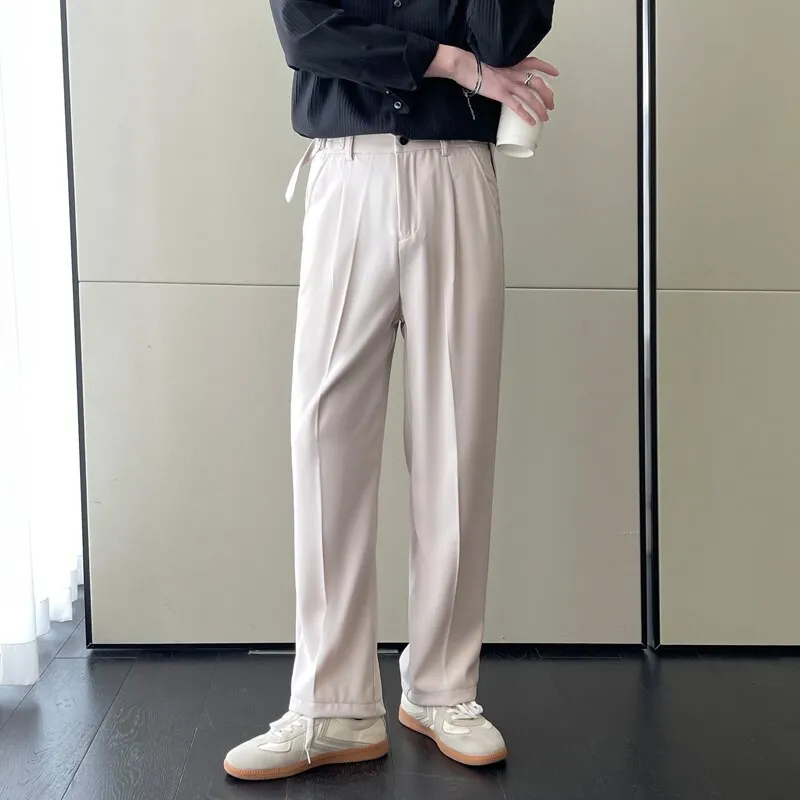 [Korean Style] 3 Colors Casual Straight Pants