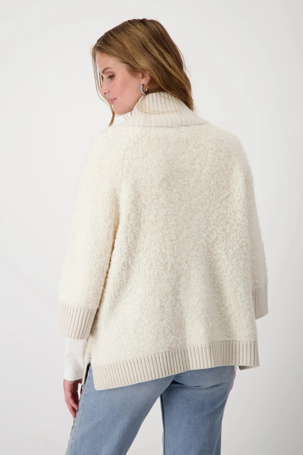 Monari Jacket Cape Boucl 807906
