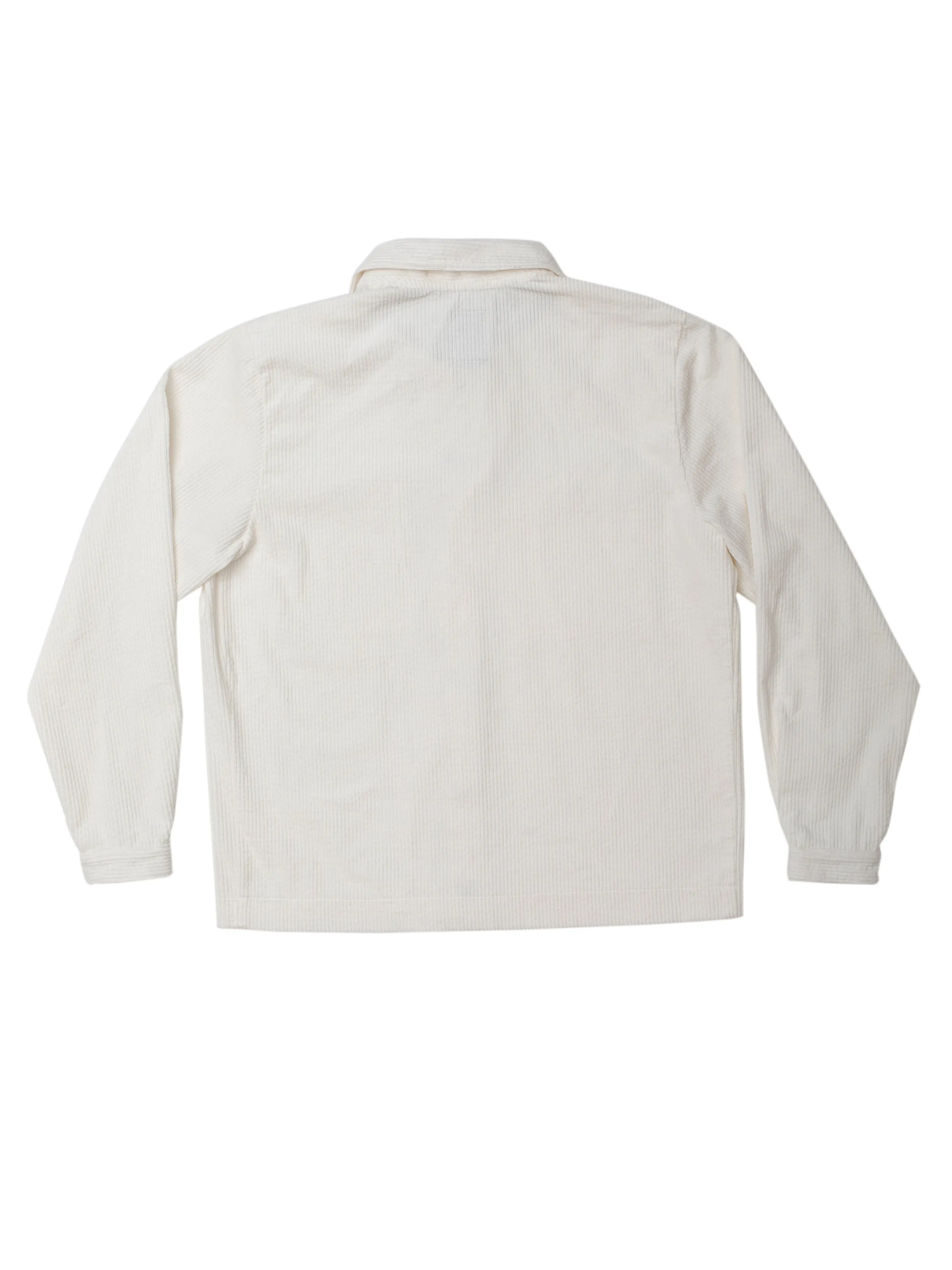 Off White Cord Over Shirt