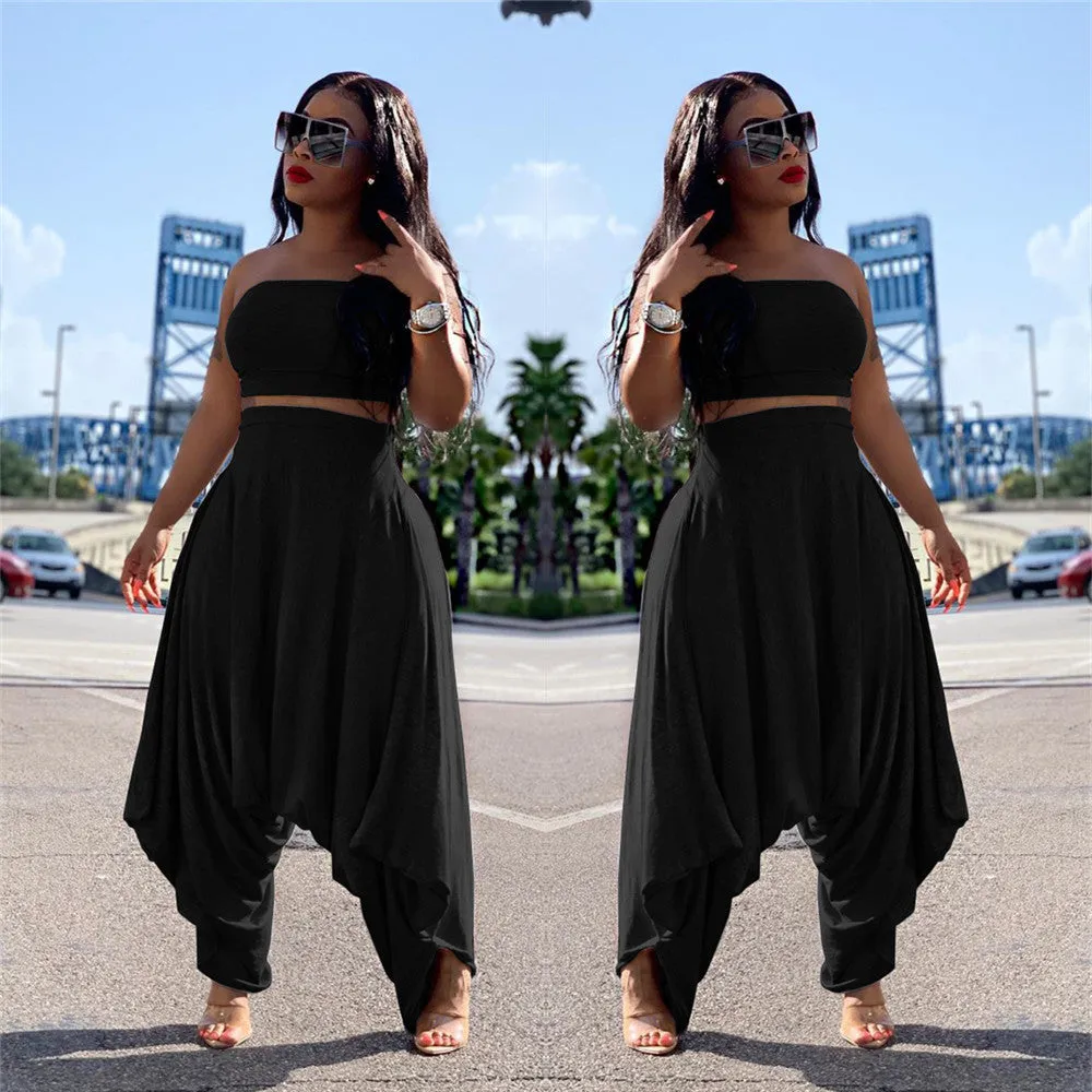 Women's loose-fitting harem pants